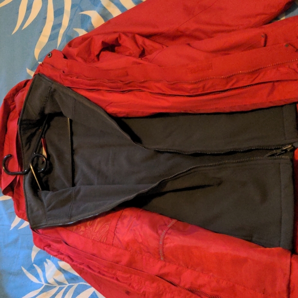 Mountain warehouse extreme 3 in 1 Men's waterproof jacket - Picture 2 of 3